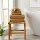 preview thumbnail 112 of 184, 100% Cotton Acacia Collection Ultra Absorbant Popcorn Bath Towels 6 Piece Set - Mocha