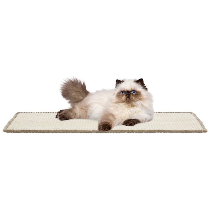 SAFAVIEH Home Sisal Small Boucle Weave Cat Scratch Mat