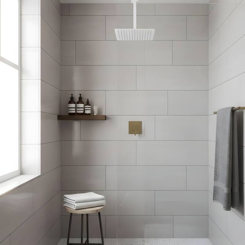 Bathroom Luxury High Pressure Waterfall Rain Shower Head