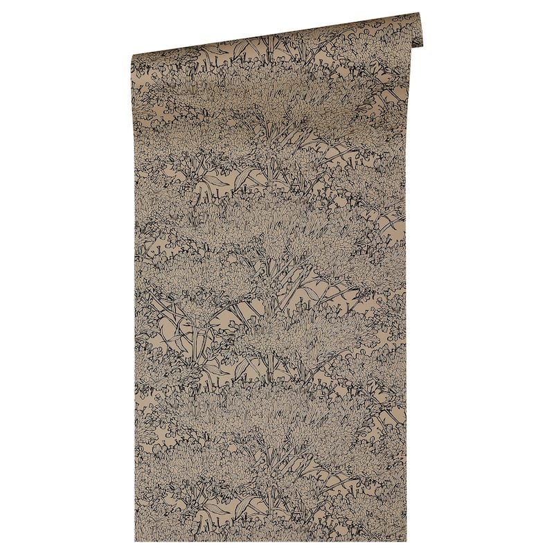 AS Creation Hornbeam Brown Tree Wallpaper