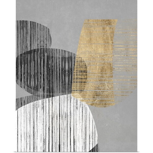 "Adjacent Shapes II" Poster Print