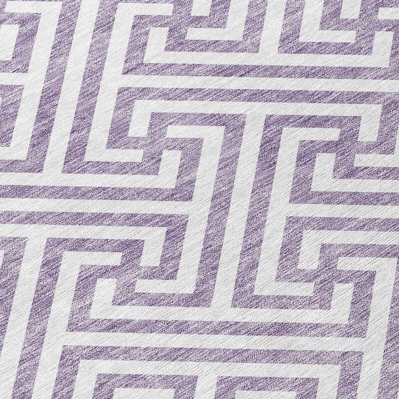Machine Washable Indoor/ Outdoor Chantille Geo Modern Rug