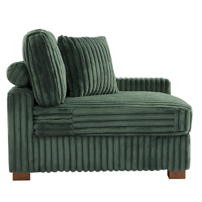 Cotton Flannel Armchair Sofa Corner Chairs for Living Room
