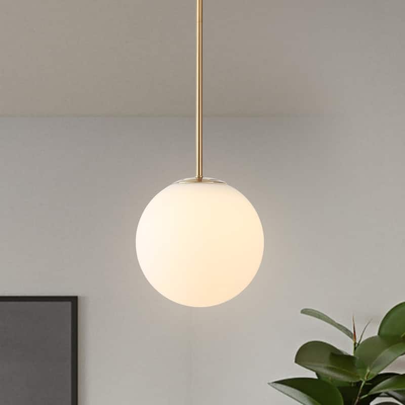 1-Light Globe Pendant Lighting Fixture for Kitchen Island