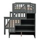 preview thumbnail 31 of 34, Stairway Twin-Over-Full Bunk Bed with Twin size Trundle,Storage