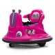 preview thumbnail 13 of 34, 12V Snail-Shaped Kids Electric Bumper Car with Remote Control, Ride On Car with LED Lights, Music, 360 Degree Rotate