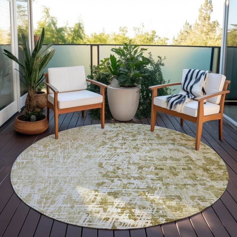 Machine Washable Indoor/ Outdoor Chantille Boho Morrocan Rug