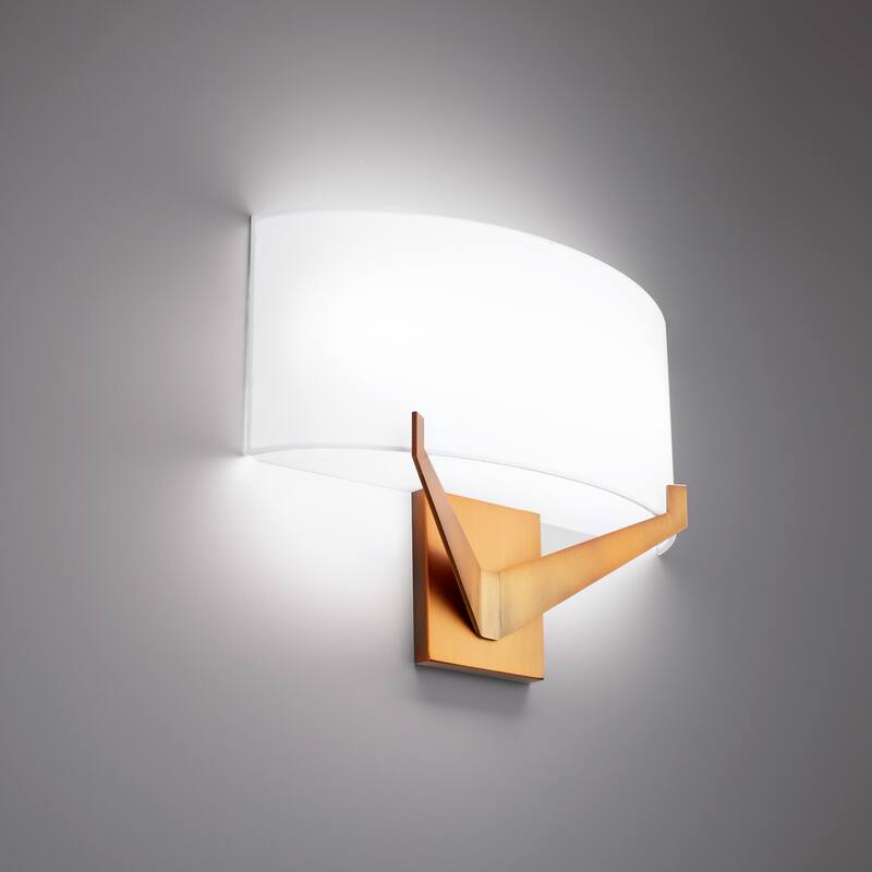Fitzgerald Fabric Wall Sconce 3-CCT 2700K-3000K-3500K