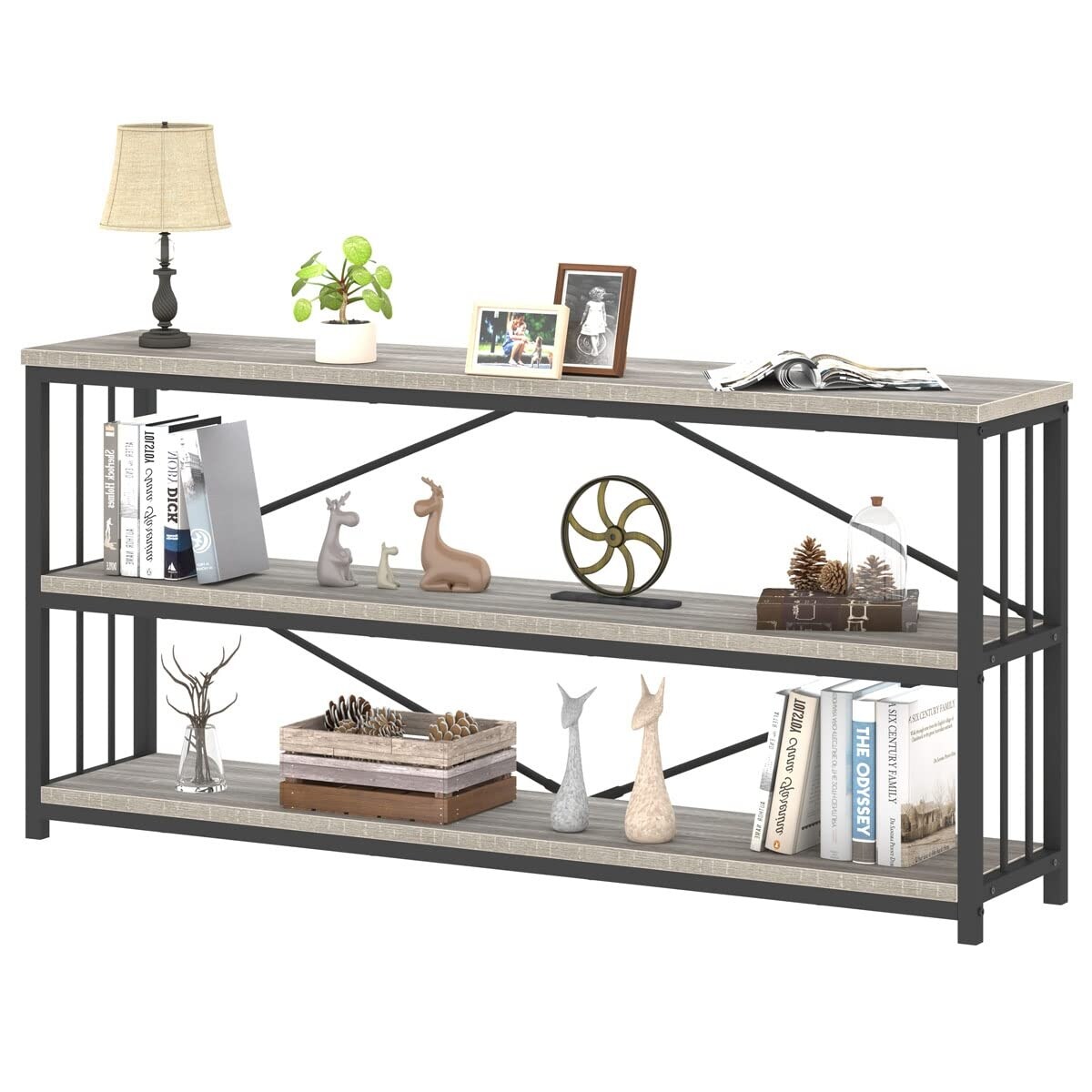 Low online etagere bookcase