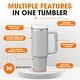 preview thumbnail 37 of 46, Cheer Collection Insulated Tumbler with Reusable Straw