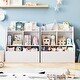 preview thumbnail 4 of 16, 3-Tier Toy Storage Cabinet and Bookcase