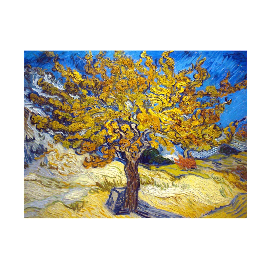 Vincent Van Gogh 'The Mulberry Tree' Canvas Art
