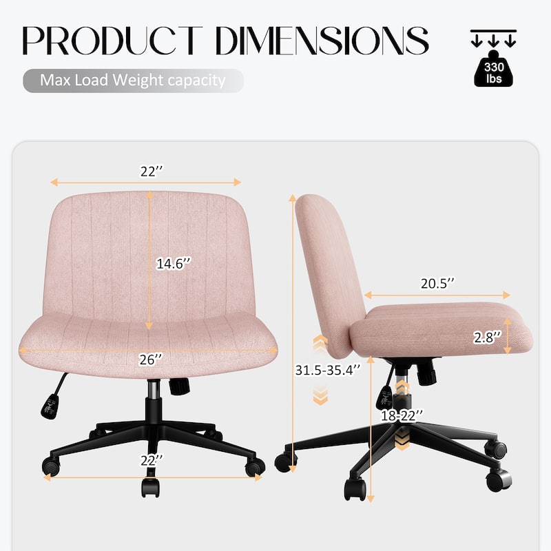 Swivel Lounge Office Chair with Adjustable Height & Tilt – Multi-Scene Ergonomic Chair (Multiple Colors)