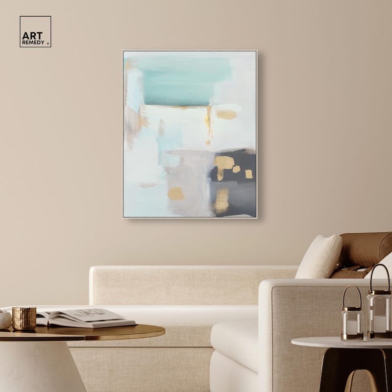 Misty Luxe III Canvas by Art Remedy