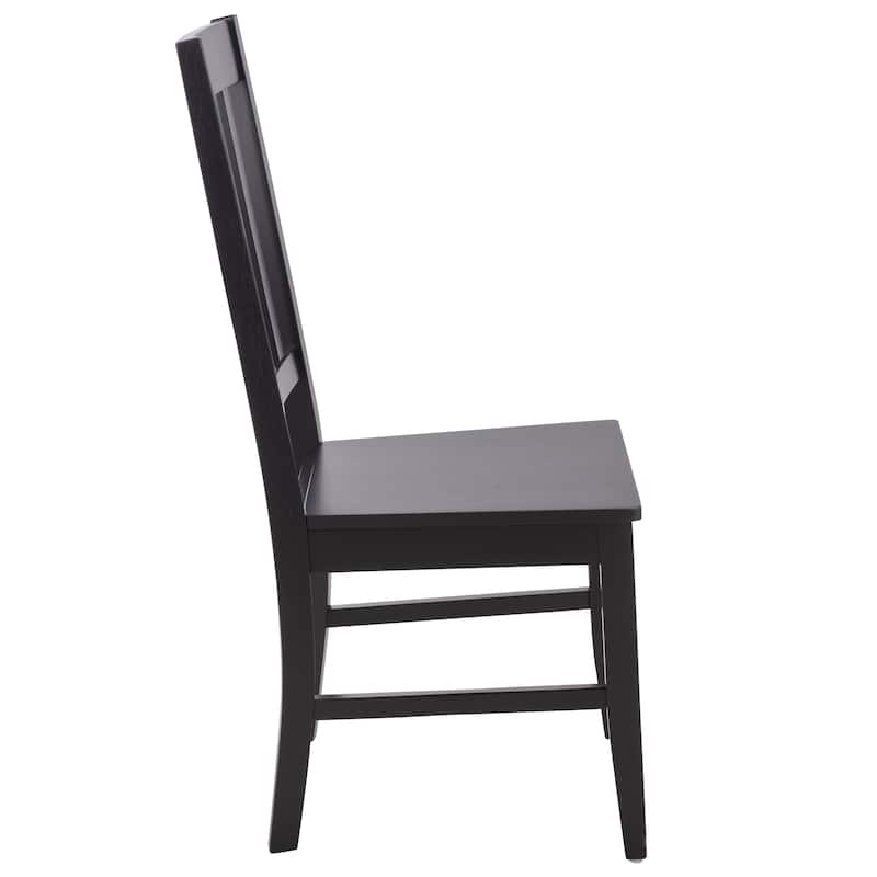 SAFAVIEH Home Roswitha Slat Back Side Chair - 18"W x 22"D x 39"H