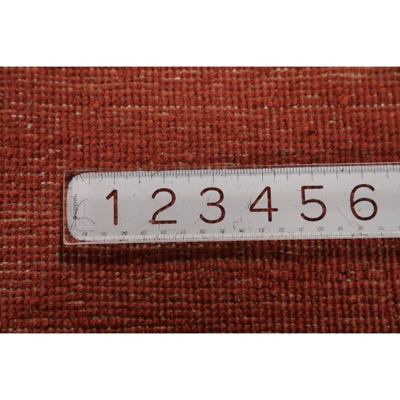 Gabbeh Oriental Runner Rug Hand-Knotted Wool Carpet - 2'9" x 12'10"