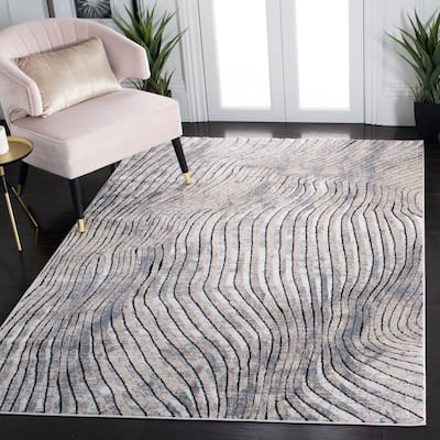 SAFAVIEH Lagoon Celesta Modern Abstract Rug