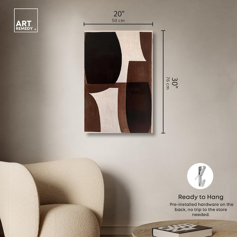 Moralis Echo III Canvas by Art Remedy, Gallery Wrapped