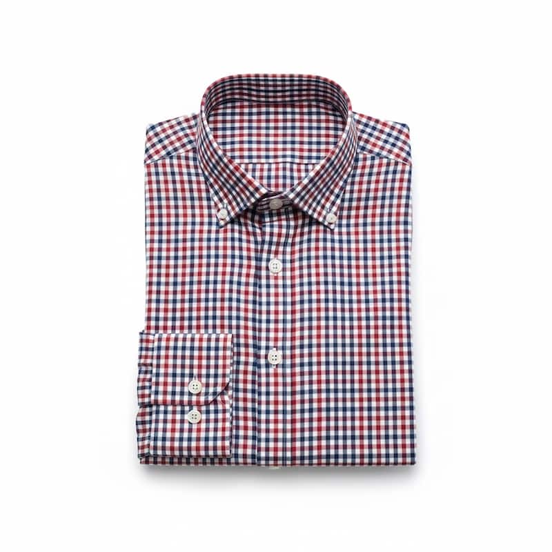 Nautica Men's Wrinkle-Resistant Check Performance Dress Shirt
