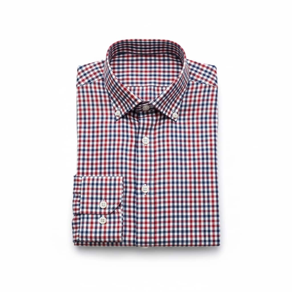Nautica Men's Wrinkle-Resistant Check Performance Dress Shirt