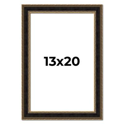 13x20 Frame Gold Antique Vintage Sold Wood Picture Frame | 1.75 Inch