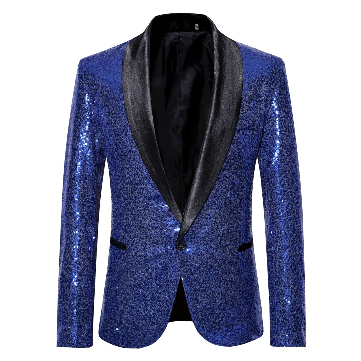 mens shiny suit jacket