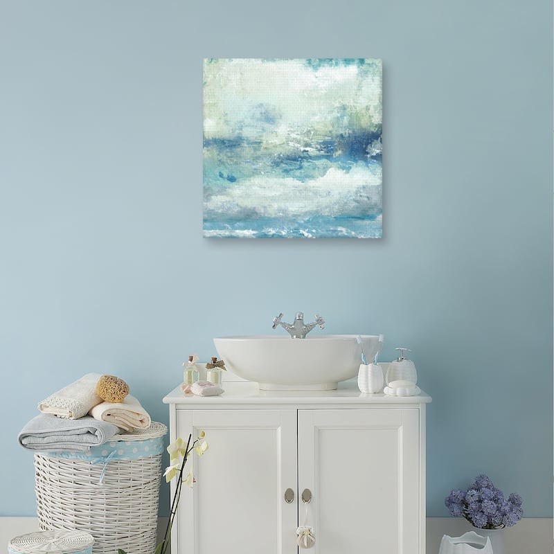 Topaz Cloudscape by Janet Tava Canvas Art Print