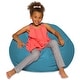preview thumbnail 76 of 193, Kids Bean Bag Chair, Big Comfy Chair - Machine Washable Cover 38 Inch Large - Heather Teal