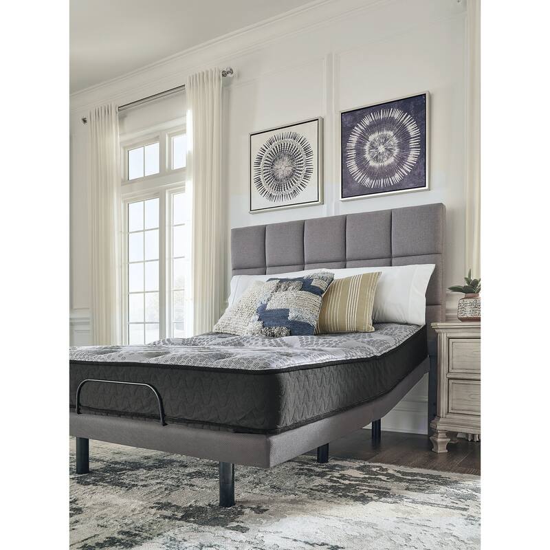 Signature Design by Ashley Comfort Plus Black/Gray Mattress - Full