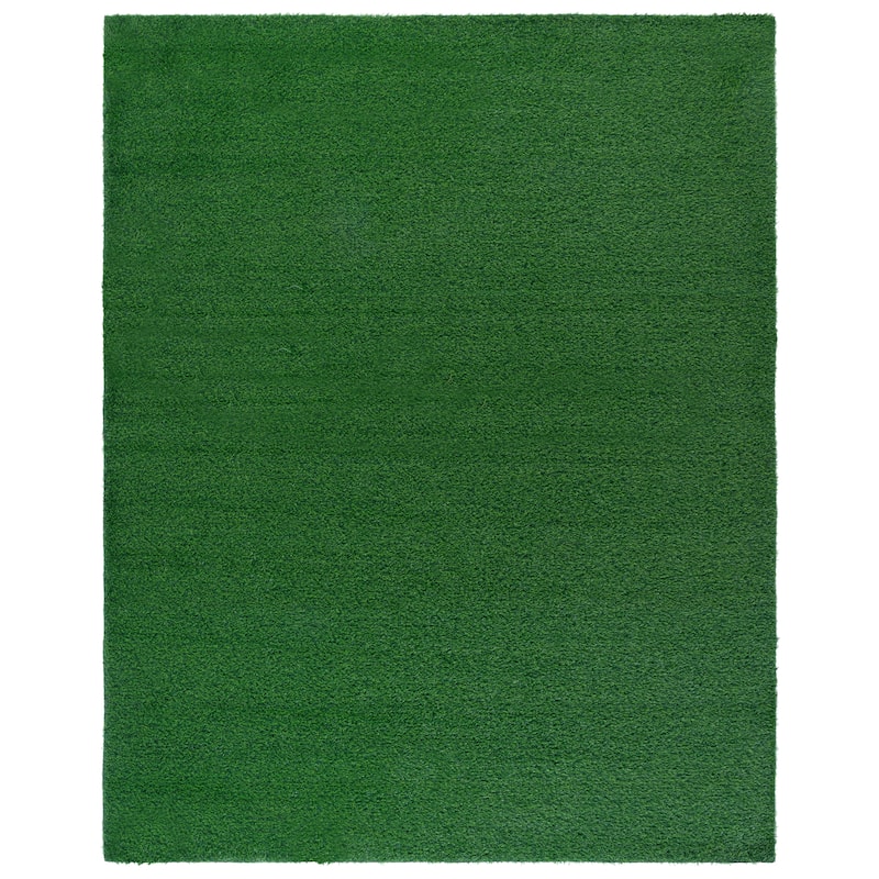 SAFAVIEH Vista Handan Washable Indoor/Outdoor Rug - Weather Resistant & Easy Cleaning - Green/Light Green - 7'9" x 10'