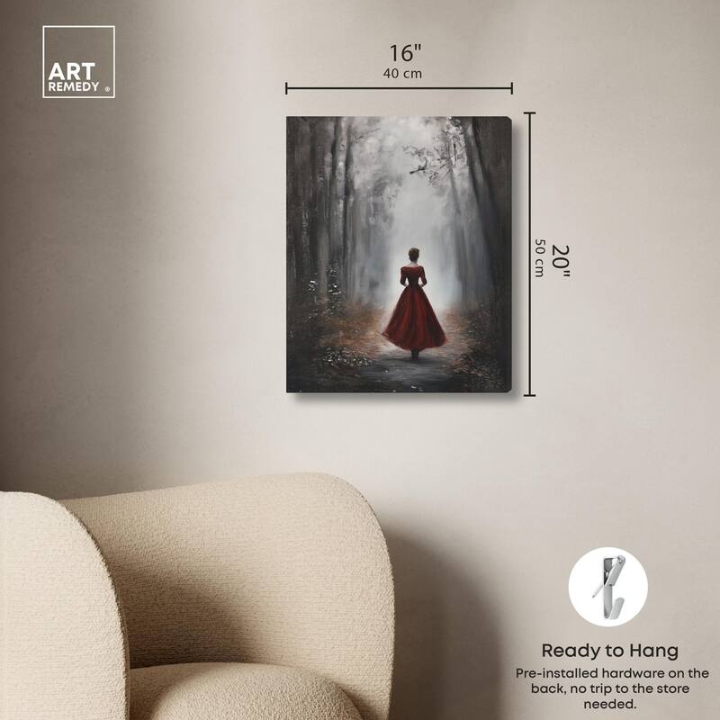 Lost in the Mist I Canvas by Art Remedy, Gallery Wrapped