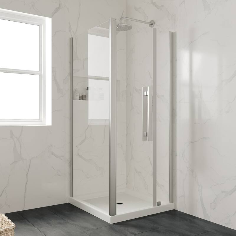 Adena White Shower Base 60x36 in white
