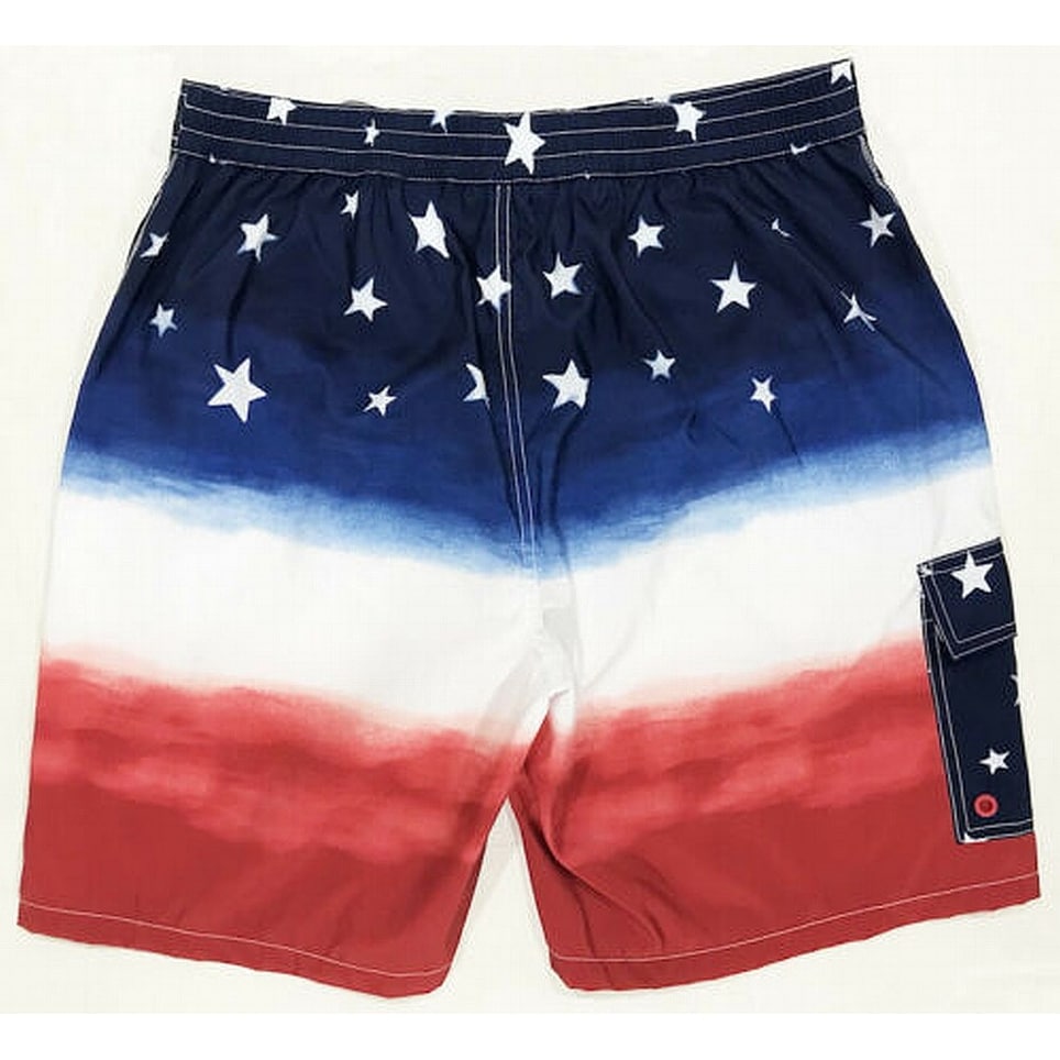 red white and blue polo shorts