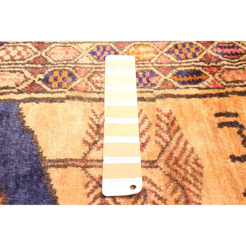 ECARPETGALLERY Hand-knotted Teimani Beige Wool Rug - 2'10 x 4'4