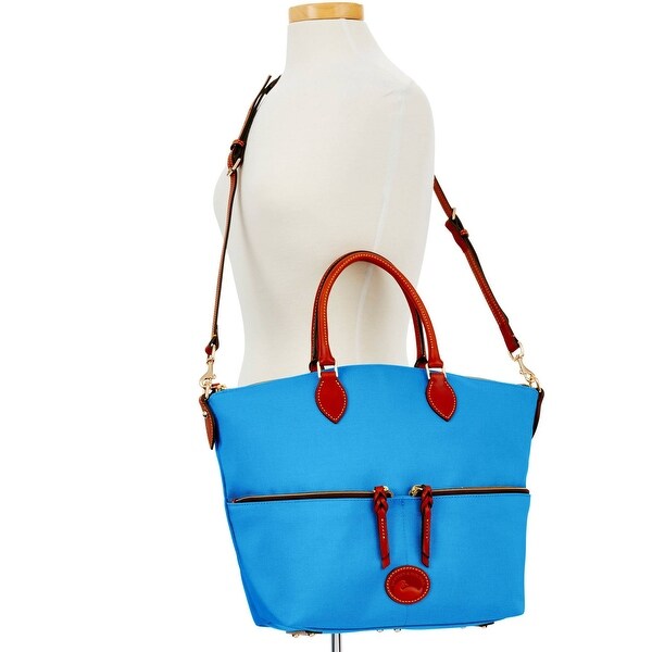 Nylon large pocket satchel clearance