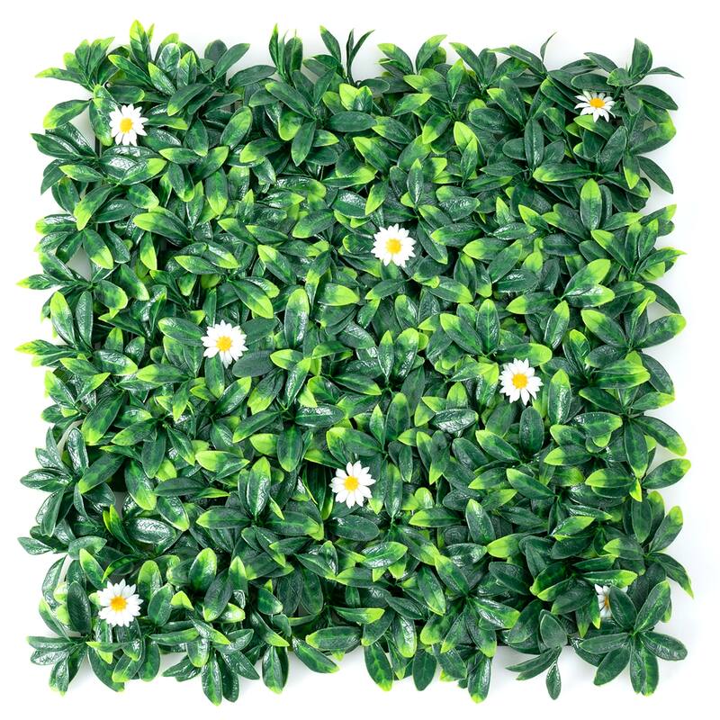 12PCS Artificial Boxwood Panels Garden Privacy Fence Screen