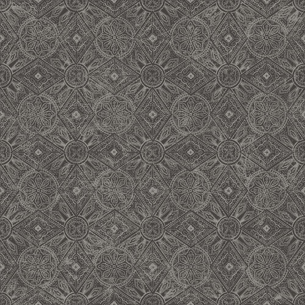 Galerie Wallcoverings Bazaar Geometric Moroccan Paisley Non-woven Metallic Wallpaper Roll