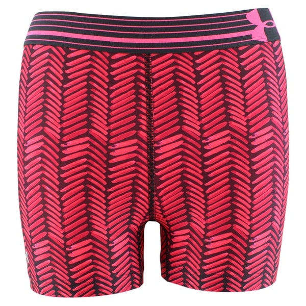 pink under armour compression shorts