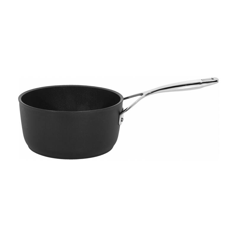 Demeyere AluPro 2-qt Aluminum Nonstick Saucepan w/ No Lid - Black - Black - 2-qt