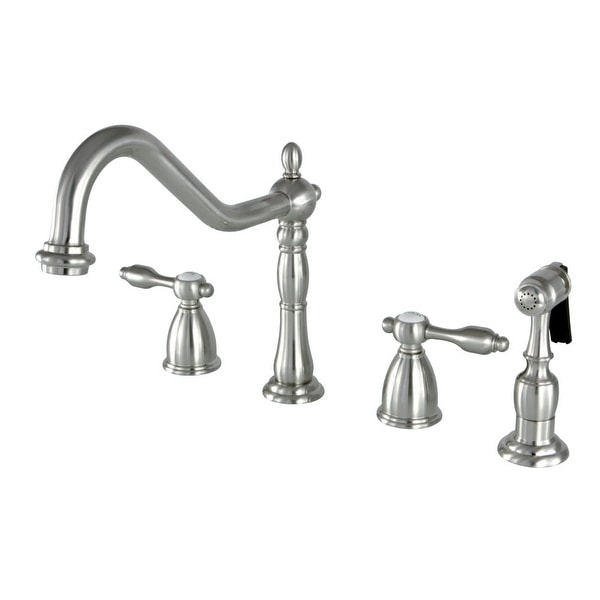 Kingston Brass KB179.TALBS Tudor Brass Kitchen Faucet - with Side Spray