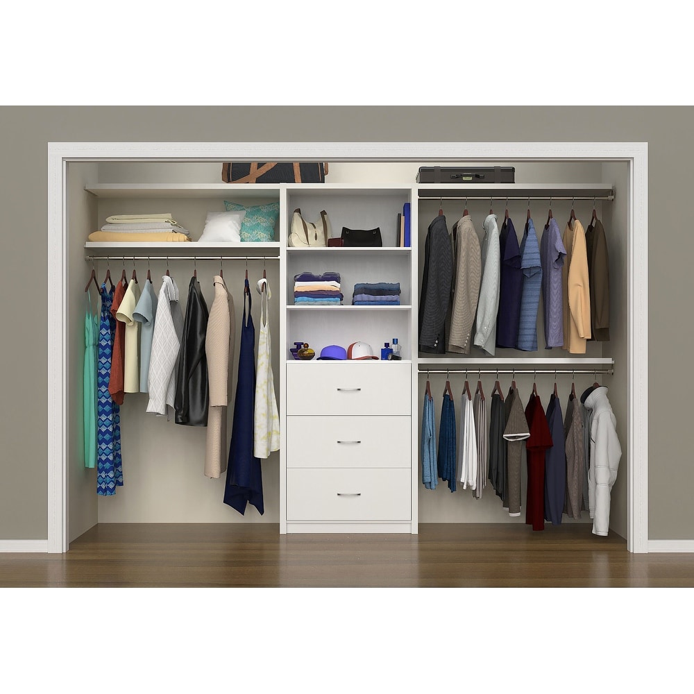 ClosetMaid Fabric Storage Bin, Hanging 8 Shelf Closet Organizer
