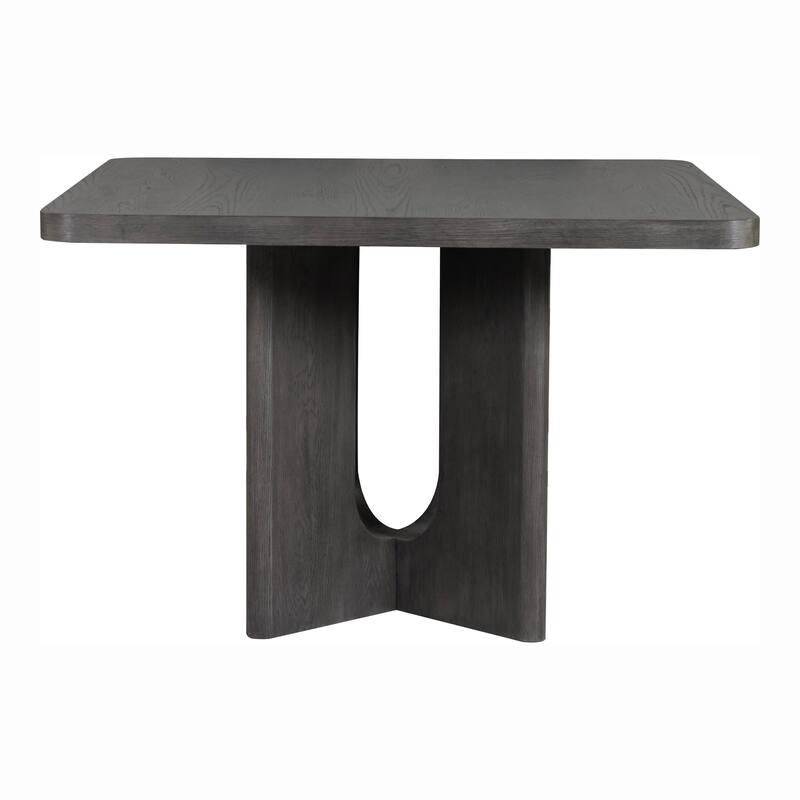 Furniture of America Piez Modern 5-Piece Solid Wood Counter Height Square Dining Set