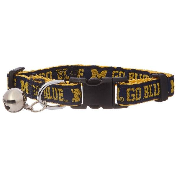 Shop Collegiate Michigan Wolverines Cat Collar Overstock 12238206
