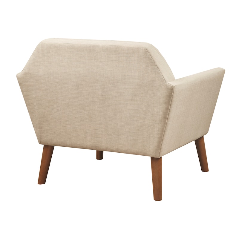 INK IVY Newport Wide Mid-Century Modern Lounge Chair