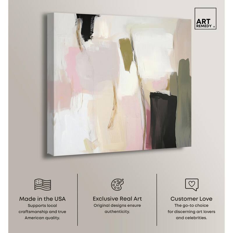 Dynamic Color I Canvas by Art Remedy, Gallery Wrapped
