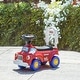 preview thumbnail 6 of 6, Toddler Ride on Toy, Baby Ride on Fire Truck with Music, Horn, Under Seat Storage, Foot to Floor Car for Kids 18-36 Months, Red