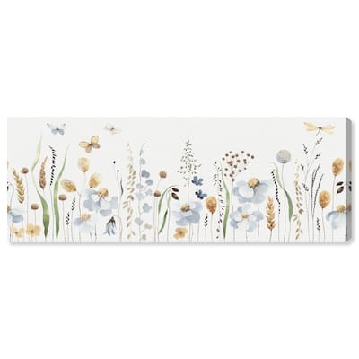 Blissful Spring Wide Panoramic Canvas by Art Remedy, Gallery Wrapped