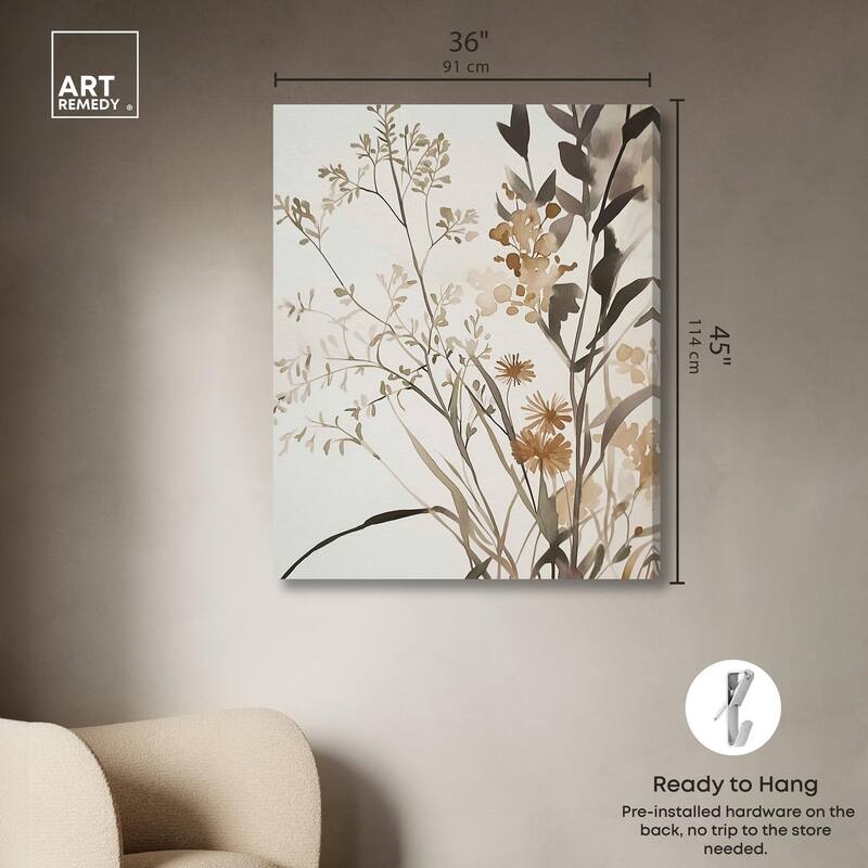 Meadow's Murmur I Canvas by Art Remedy, Gallery Wrapped