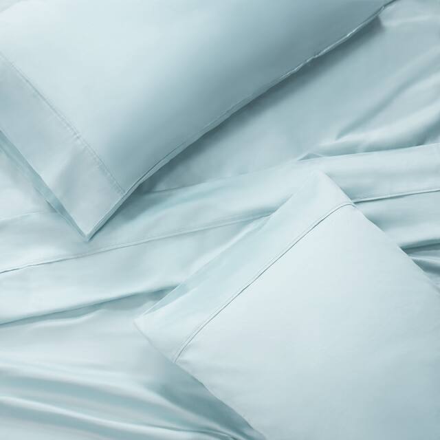 Egyptian Cotton 400 Thread Count Solid Bed Sheet Set by Superior