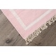 preview thumbnail 3 of 1, Cottage Home Pink 4 x 6 ft Rug - 4 x 6 ft